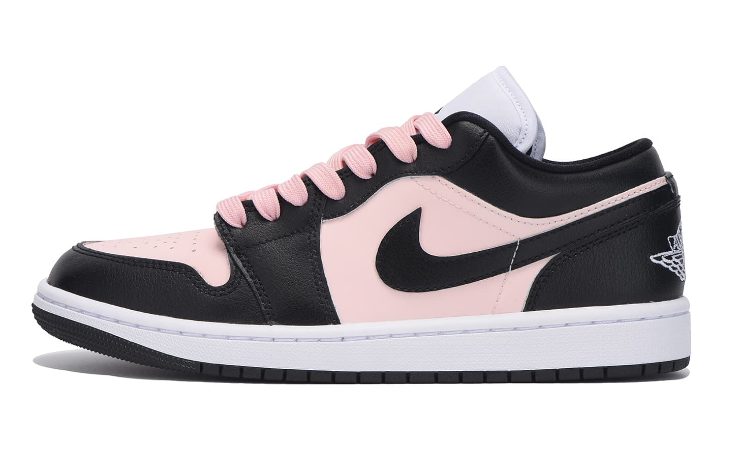 JORDAN Air JORDAN 1 Vintage Basketball Shoes Women's Low-Top Pink