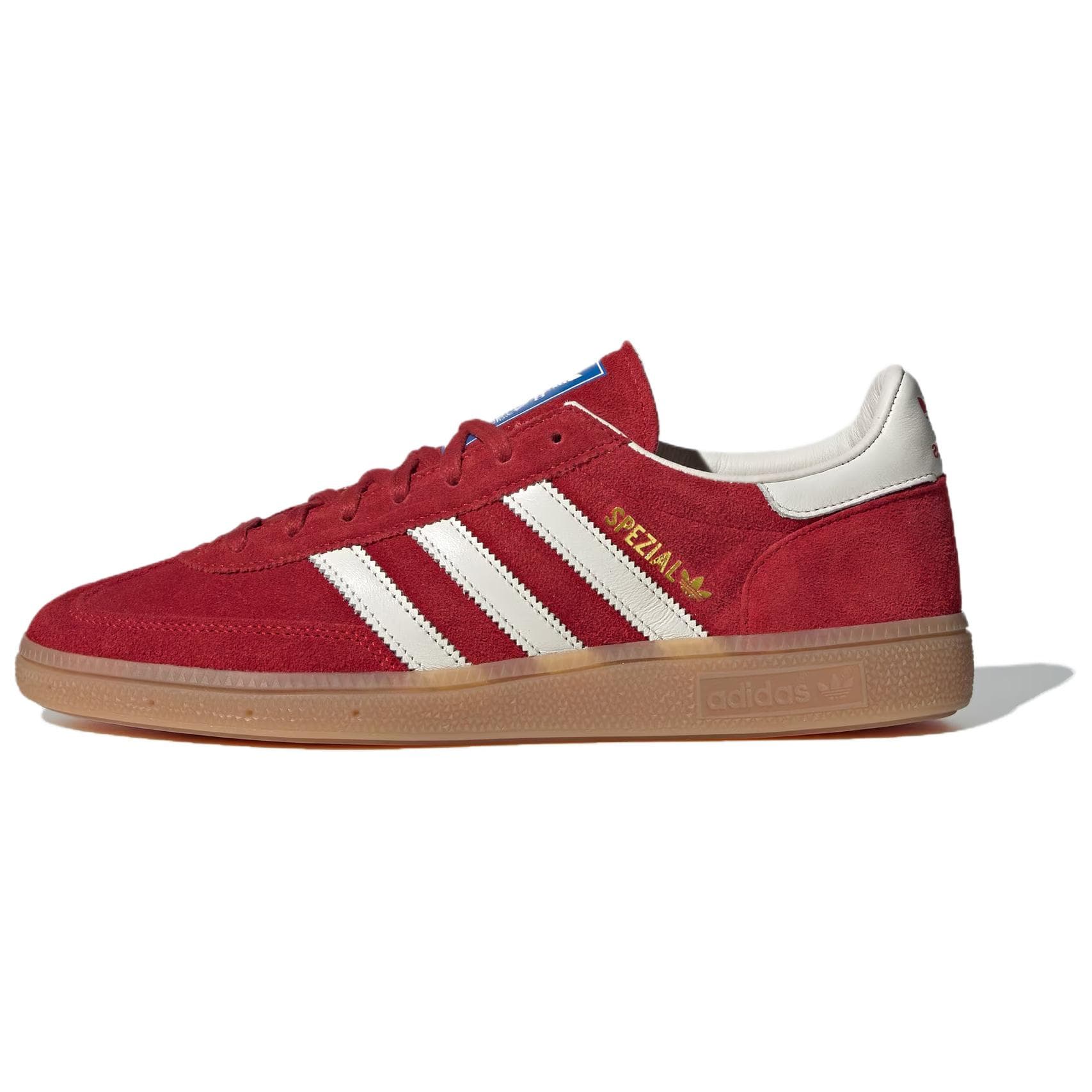 adidas originals HANDBALL SPEZIAL Unisex Comfort Versatile German Training Shoes Red/White