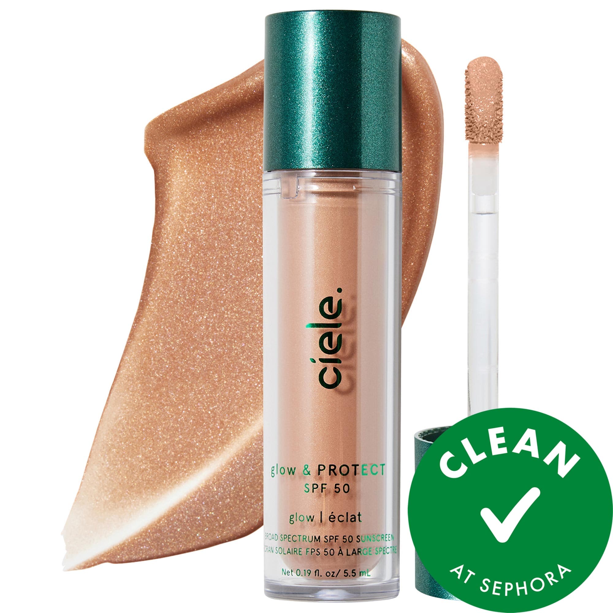 glow & PROTECT SPF 50+ liquid highlighter
