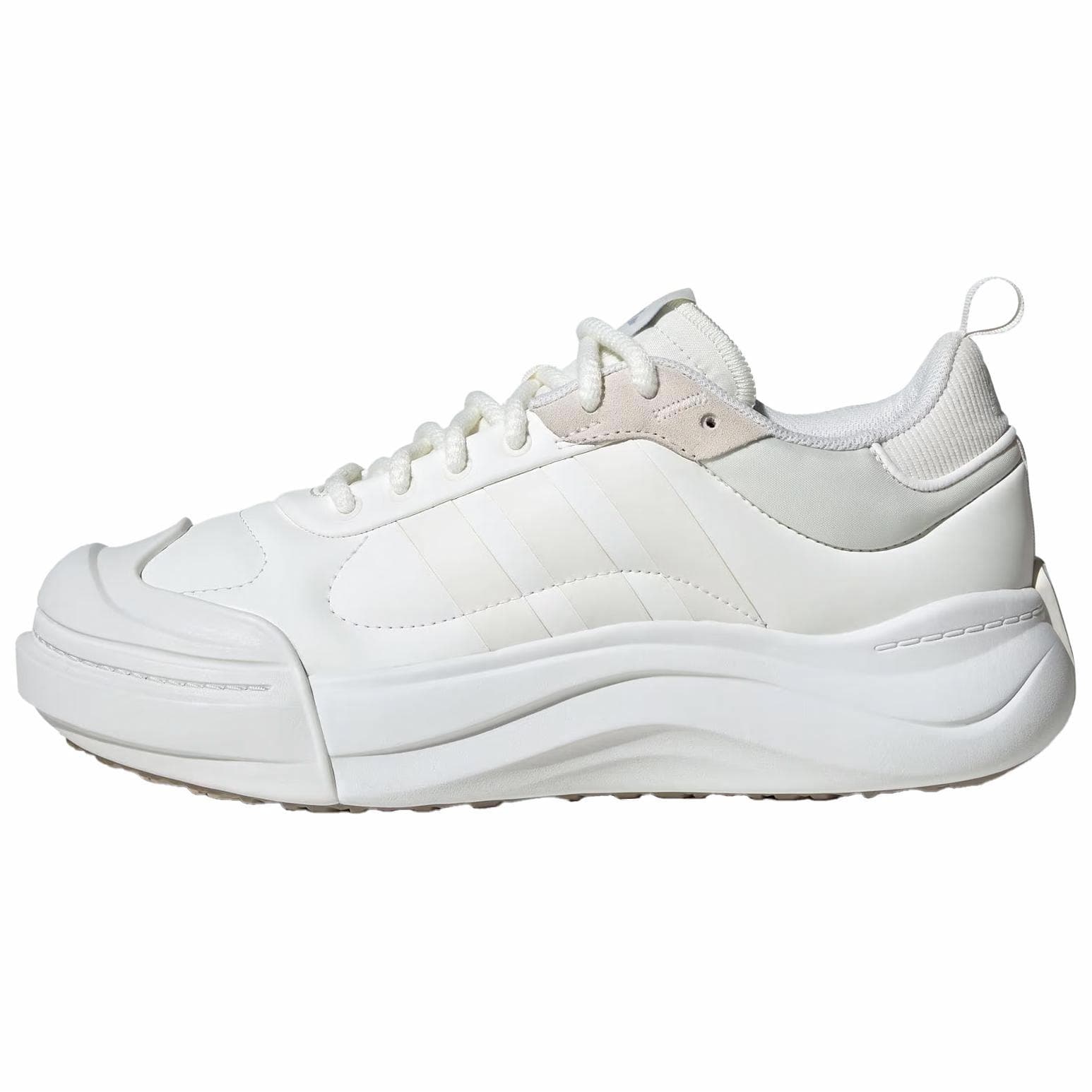 Adidas Anti-Slip Wear-Resistant Low-Top Casual Shoes Unisex White