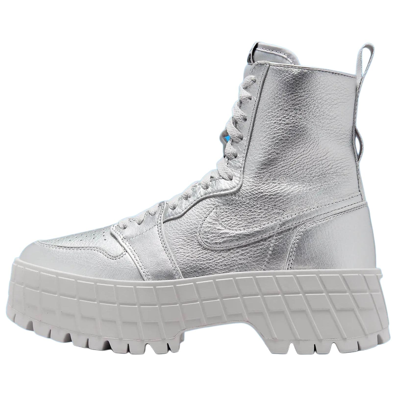 JORDAN 1 High Brooklyn 'Metallic Silver' Women's