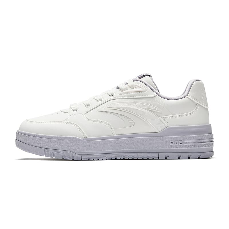 Anta Comfort Casual Fashion Versatile Cushioned Wear-Resistant Skate Shoes Women's Star Moon Grey