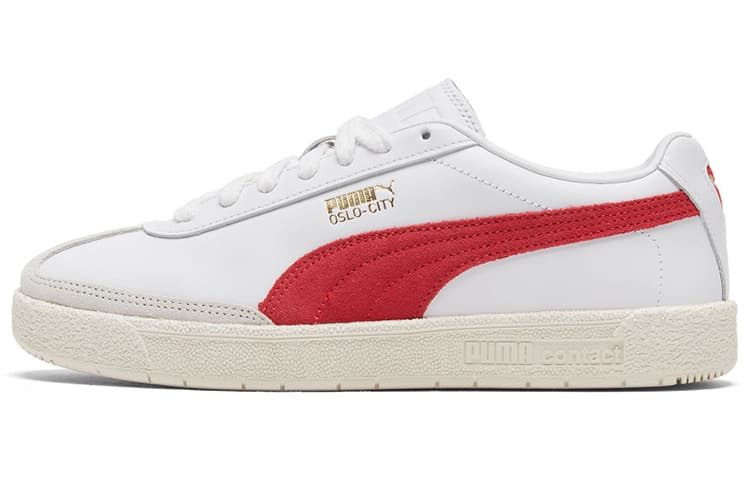 PUMA Oslo City Premium 'White High Risk Red'
