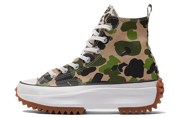 Converse Run Star Hike Hi Archive Print Camo