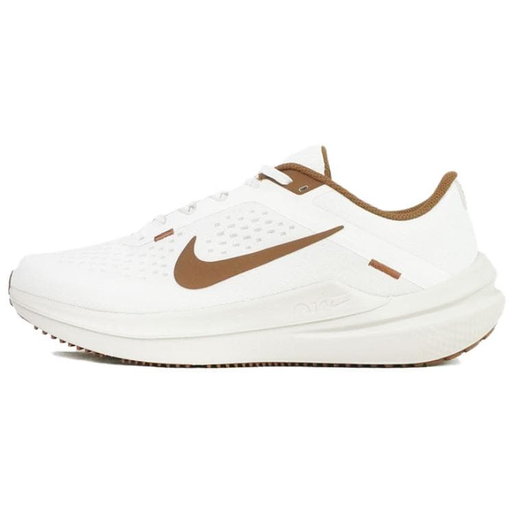 Nike Air Winflo 10 Cushioning, Wear Resistant Low top Casual Running Shoes Men's White