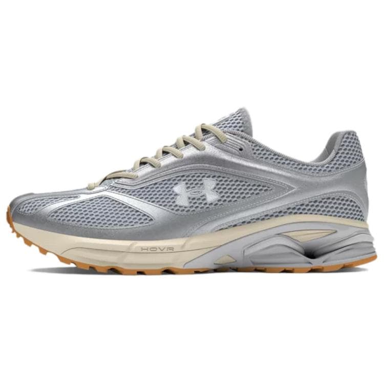 Under Armour Apparition Anti-Slip Wear-Resistant Low-Top Casual Running Shoes Unisex Silver