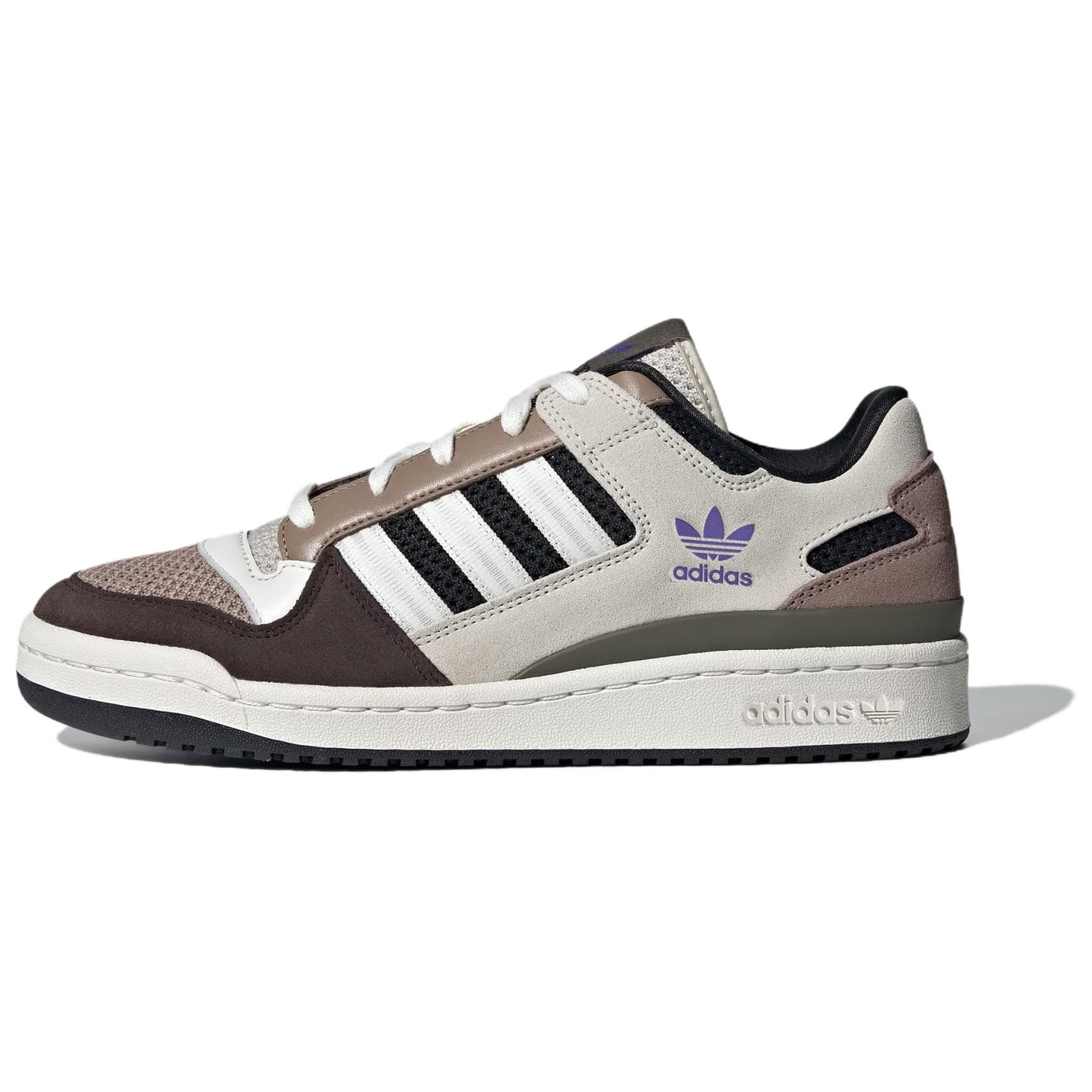 Adidas Originals FORUM Non slip Lightweight Low Top Skateboard Shoes Unisex Brown