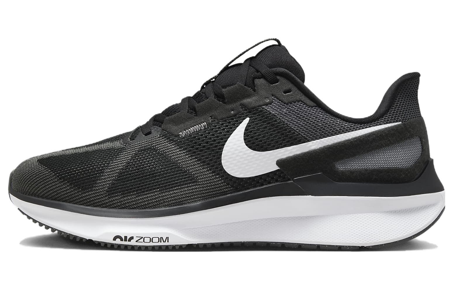 Nike Air Zoom Structure 25 Road Running Shoes 'Black Iron Grey'