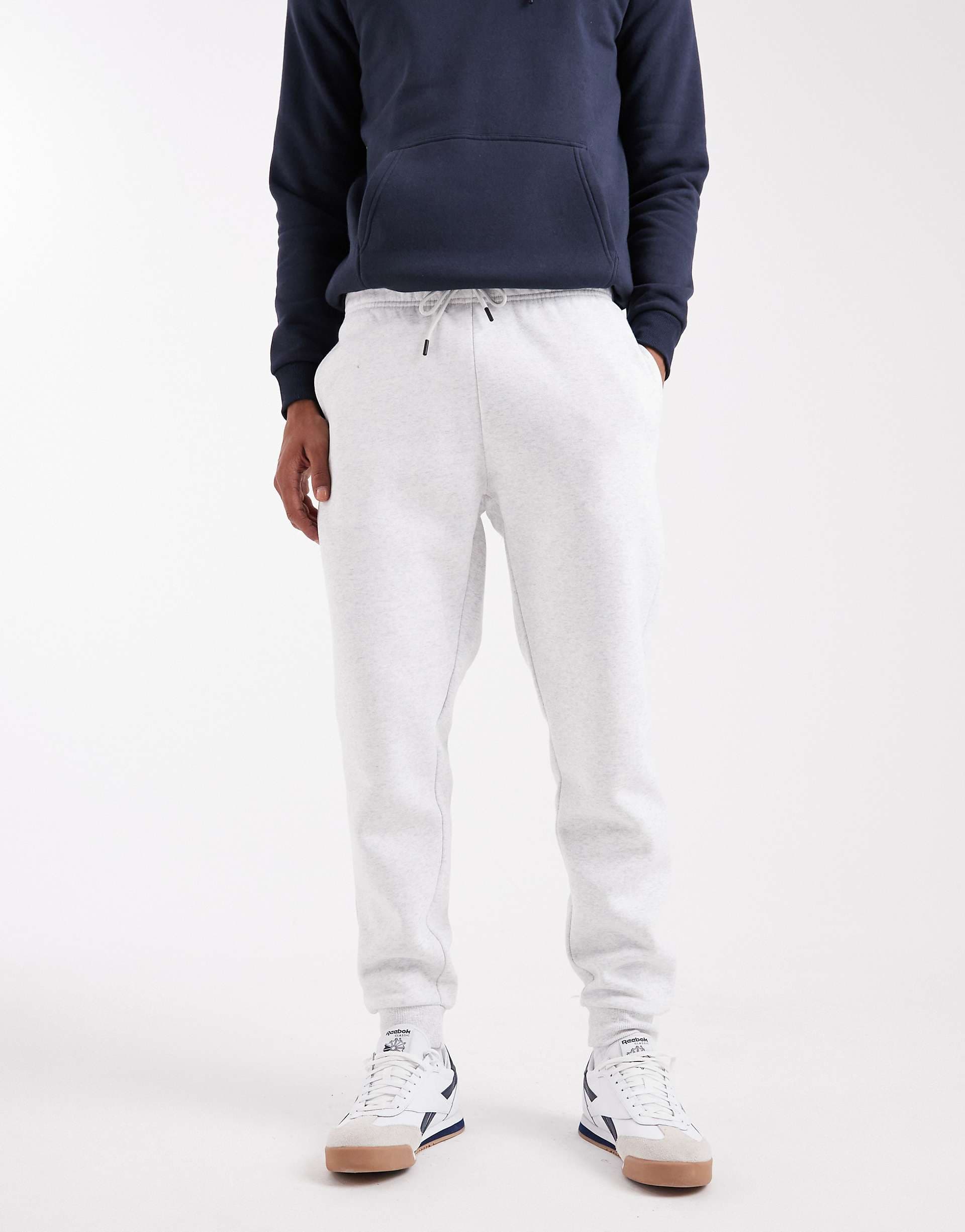 ONLY & SONS sweatpants in super light gray - part of a set