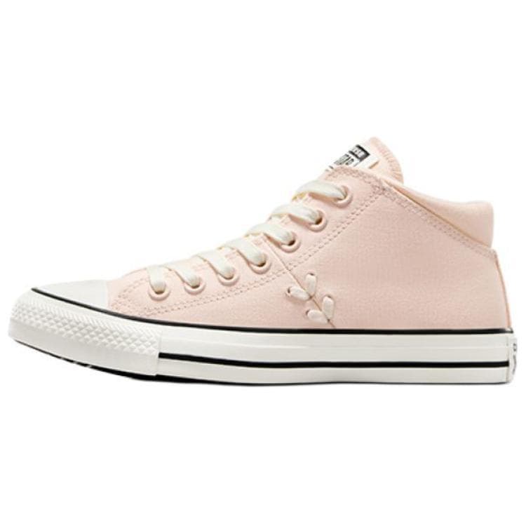 Converse Chuck Taylor All Star Madison Crafted Laces Comfortable Versatile Mid-Top Canvas Shoes Women's Pink