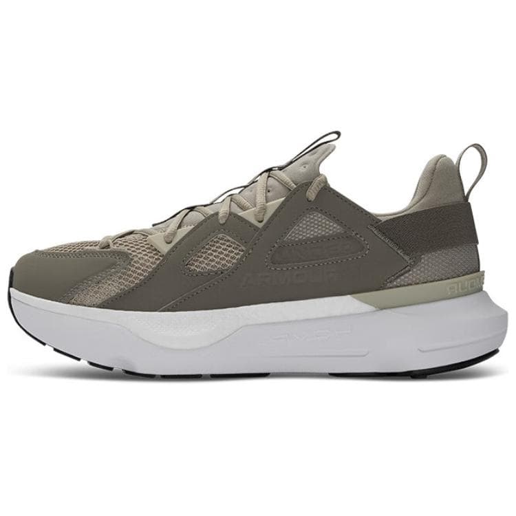 Under Armour Anti-Slip Wear-Resistant Low-Top Casual Shoes Unisex Taupe