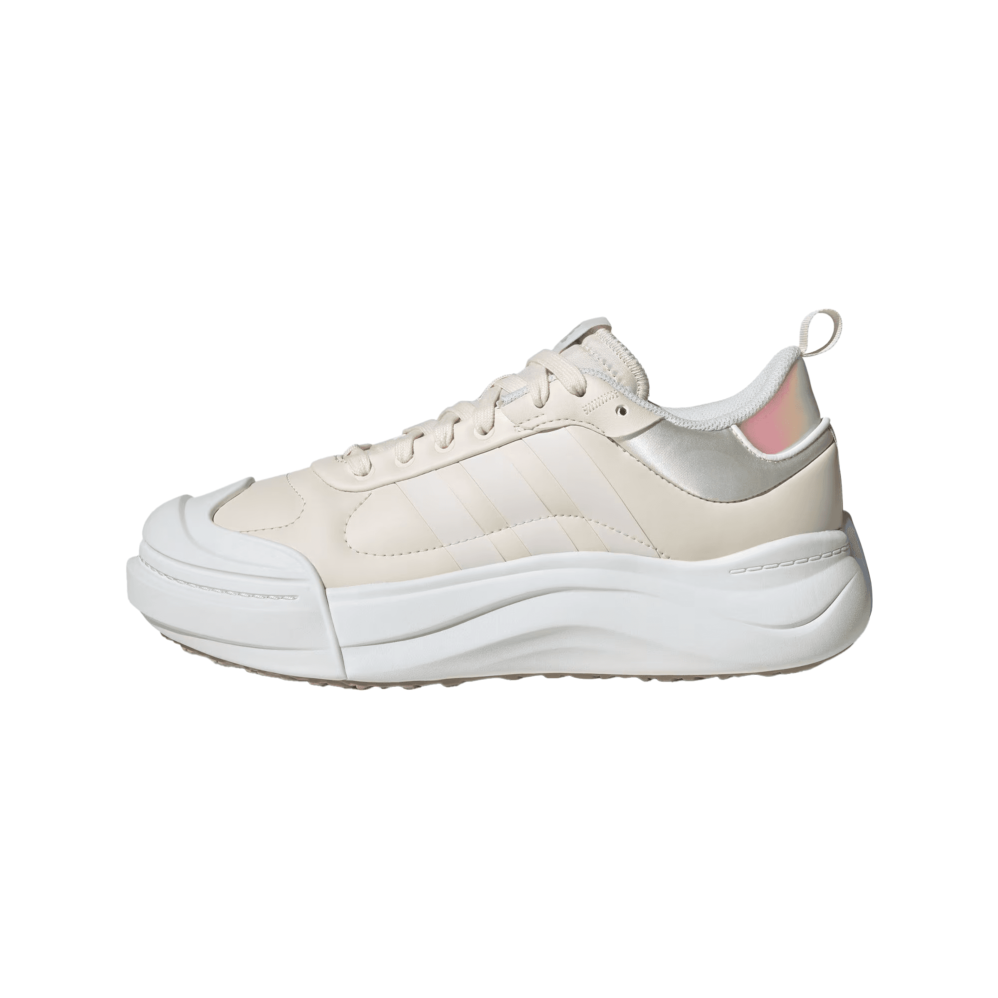 adidas MAXXCOURT SPW Q4 Comfort Versatile Cushion Wear-Resistant Low-Top Tennis Shoes Women's Off-White