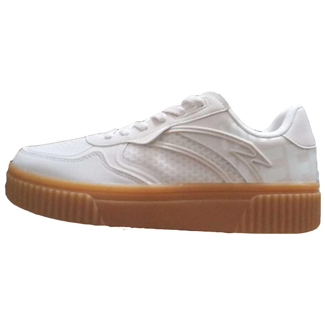 Anta Wear-Resistant Low-Top Skateboard Shoes Women's White Gray