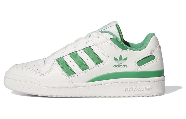 adidas originals FORUM Low White Preloved Green