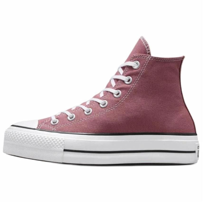 Converse All Star Lift Anti-Slip Wear-Resistant High-Top Canvas Shoes Women's Red