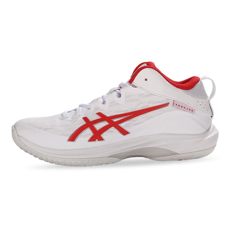 ASICS GELHOOP V17 S Versatile Comfortable Low-Top Basketball Shoes Men's White Red
