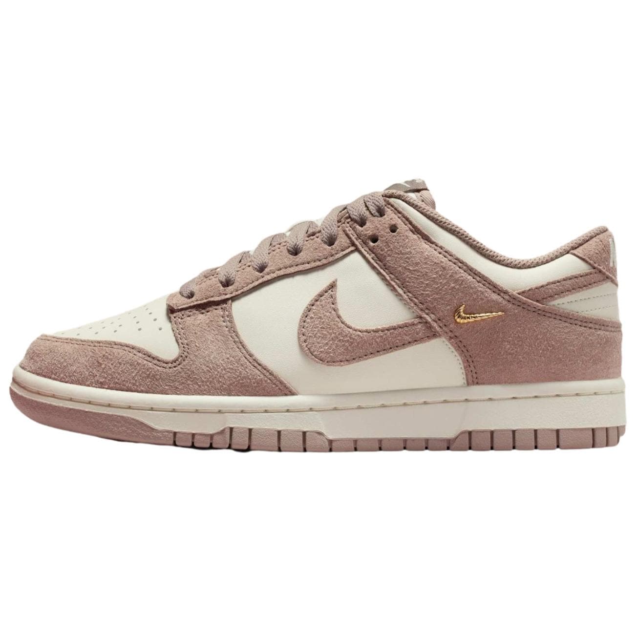 Nike Dunk Leather Versatile Comfort Low-Top Sneakers Unisex Pink White