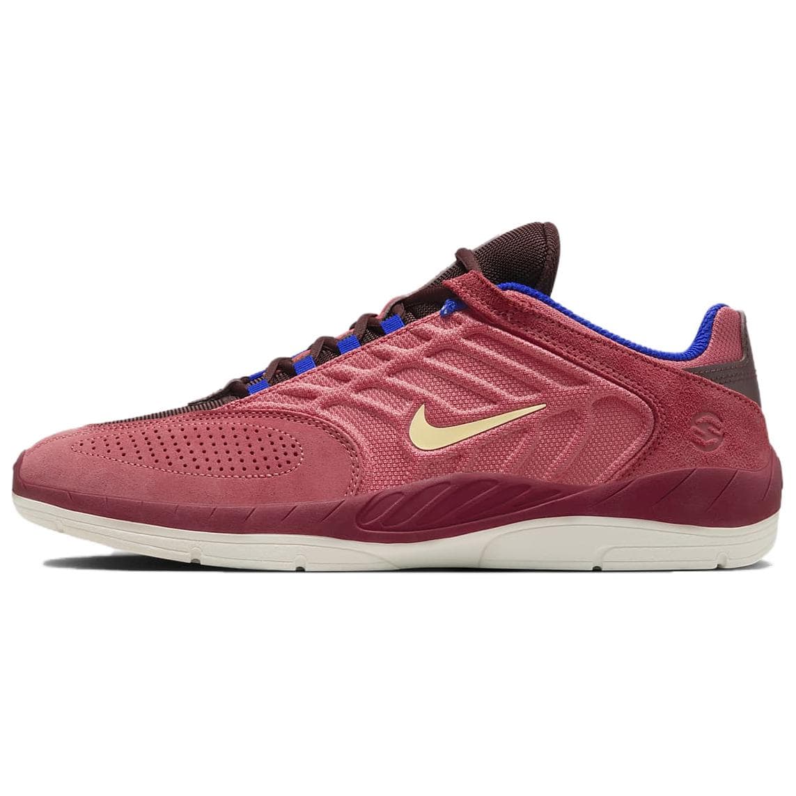 Nike Sb Vertebrae Skateboard Shoes Unisex Low-Top Red