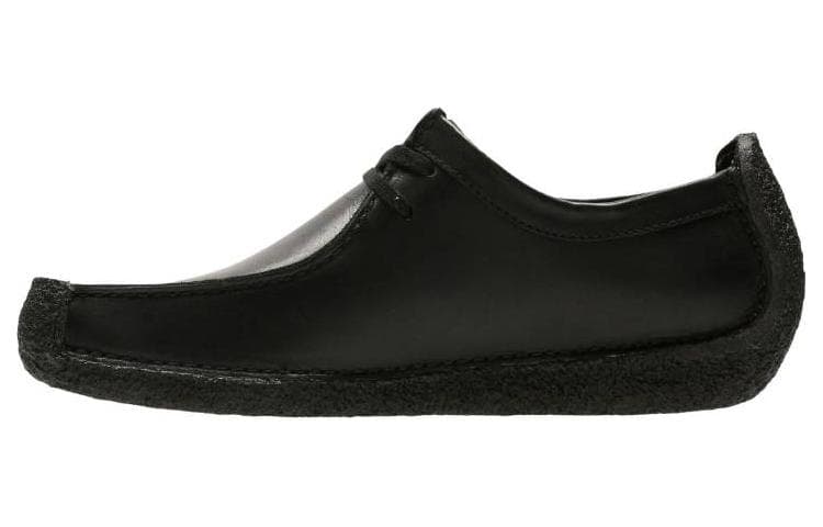 Clarks Leather Versatile Comfort Casual Shoes Men's Black