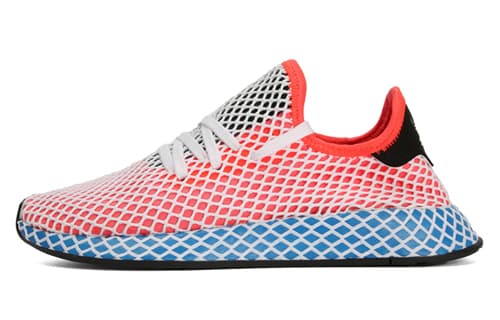 Adidas Deerupt Solar Red Bluebird