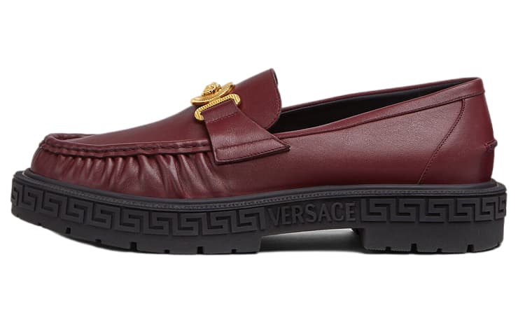 VERSACE MEDUSA BIGGIE Series Men's Casual Shoes Men Low-Top Red