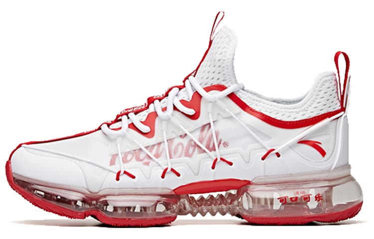 Coca-cola X ANTA Casual Shoes Women's Low-Top Red White