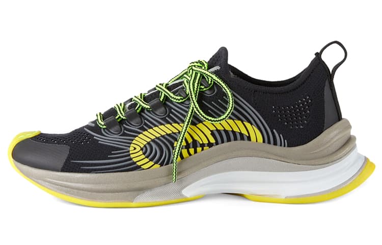 GUCCI Run Sneaker 'Black Yellow'