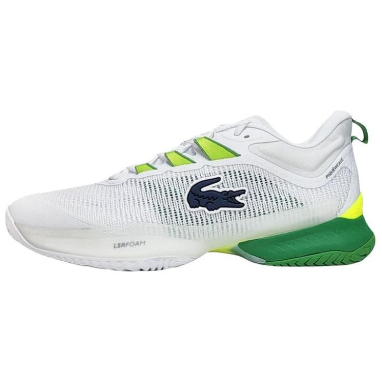 LACOSTE AG-LT23 Versatile Comfortable Tennis Shoes Men's White Green