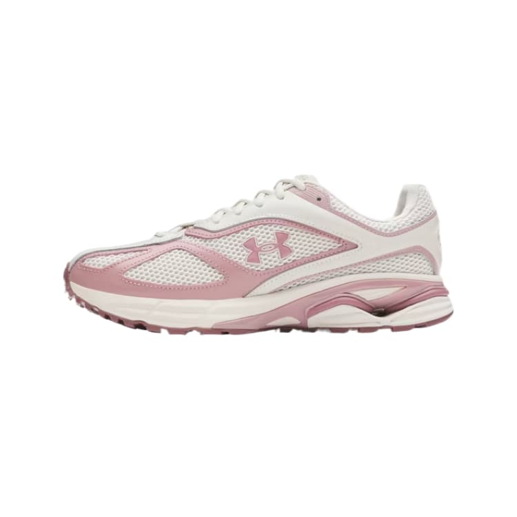 Under Armour Apparition Fashion Simple Trendy Versatile Breathable Supportive Wear-Resistant Low-Top Casual Shoes Unisex Pink