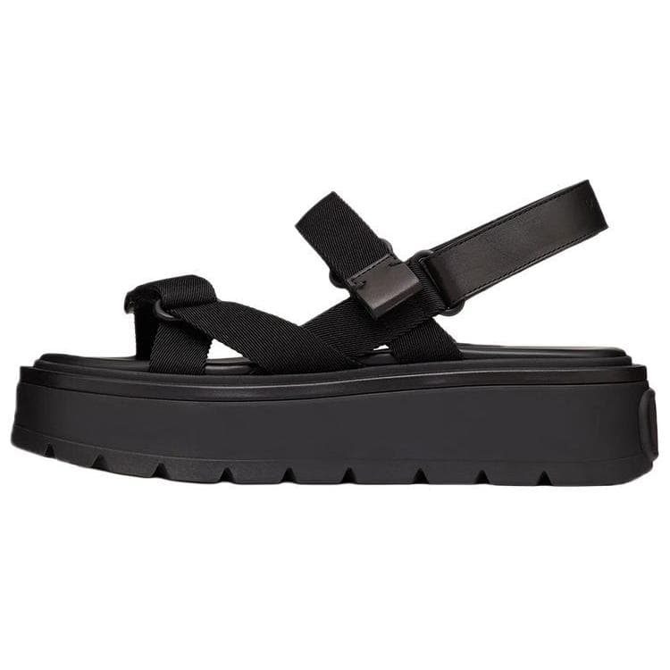Valentino Uniqueform Beach Sandals Men Black