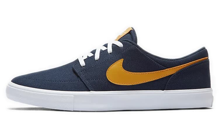 Nike Sb Portmore Ii Solar Cnvs 'Blue Yellow'