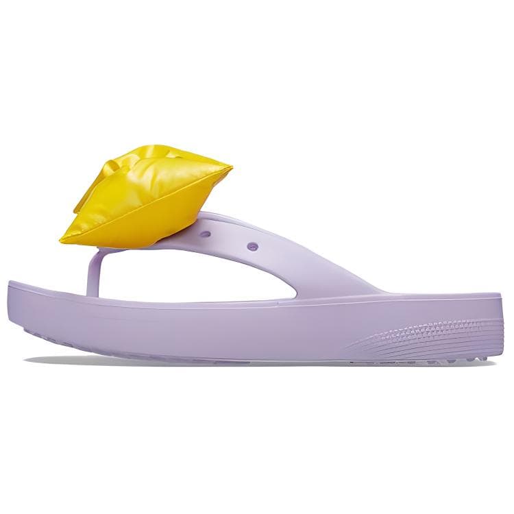 Crocs Odor Resistant, Slip Resistant, Quick Dry Flip Flops Women's Purple