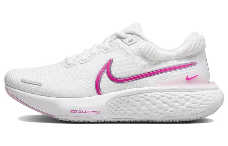 Nike ZoomX Invincible Run Flyknit 2 White Light Arctic Pink Women's