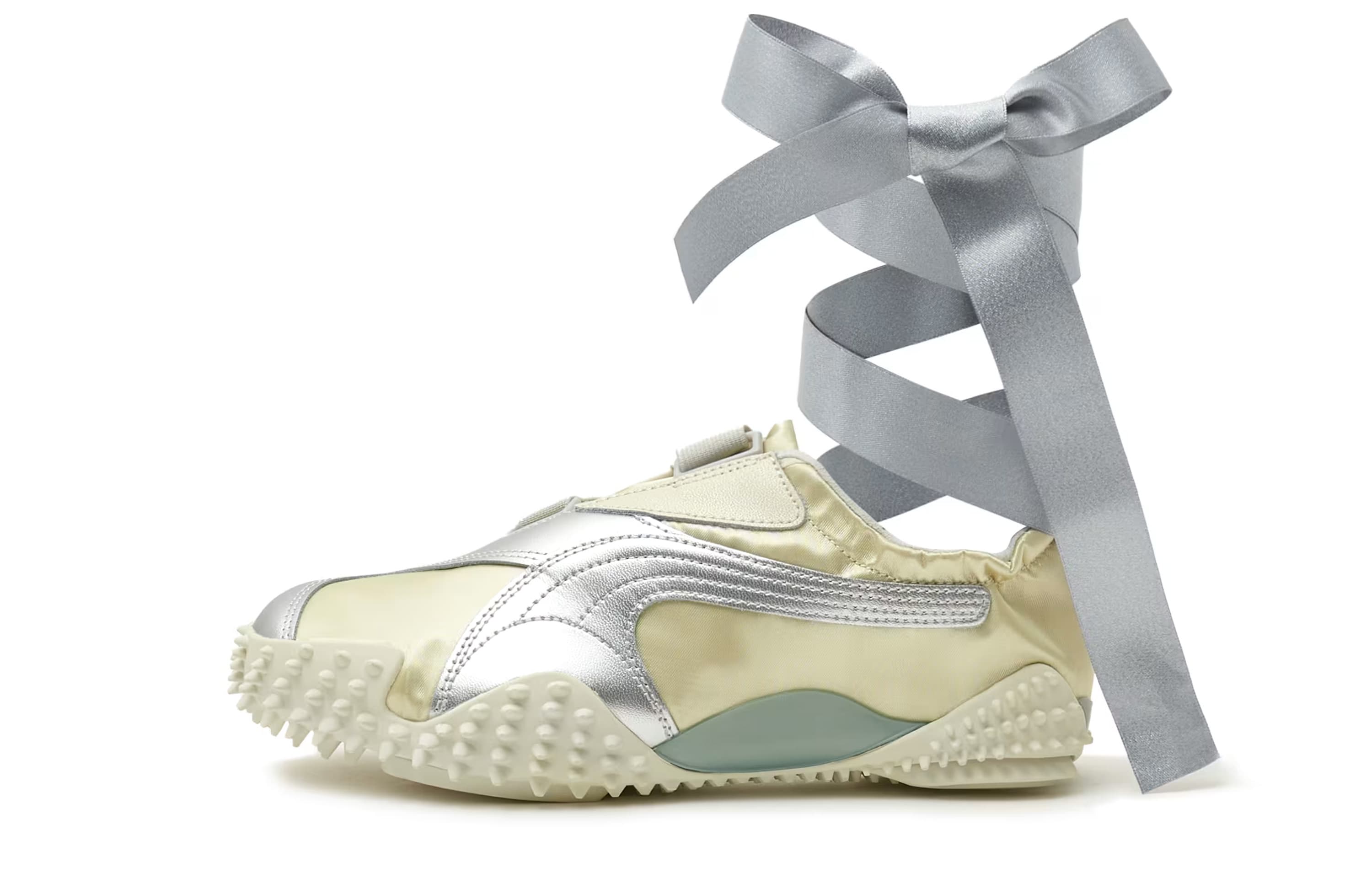 PUMA Mostro Power & Grace Comfort Trendy Lace-Up Ballet Water Sports Low-Top Casual Shoes Women's Yellow