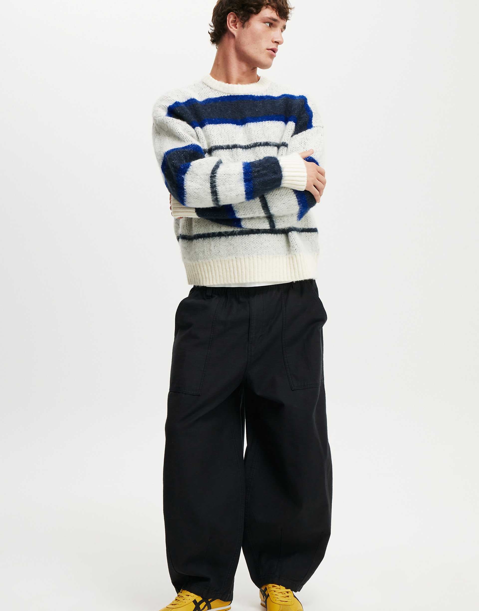 Cotton On super baggy balloon pants in black