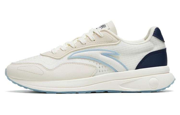 Anta Anti-Slip Wear-Resistant Sports Casual Shoes White Gray