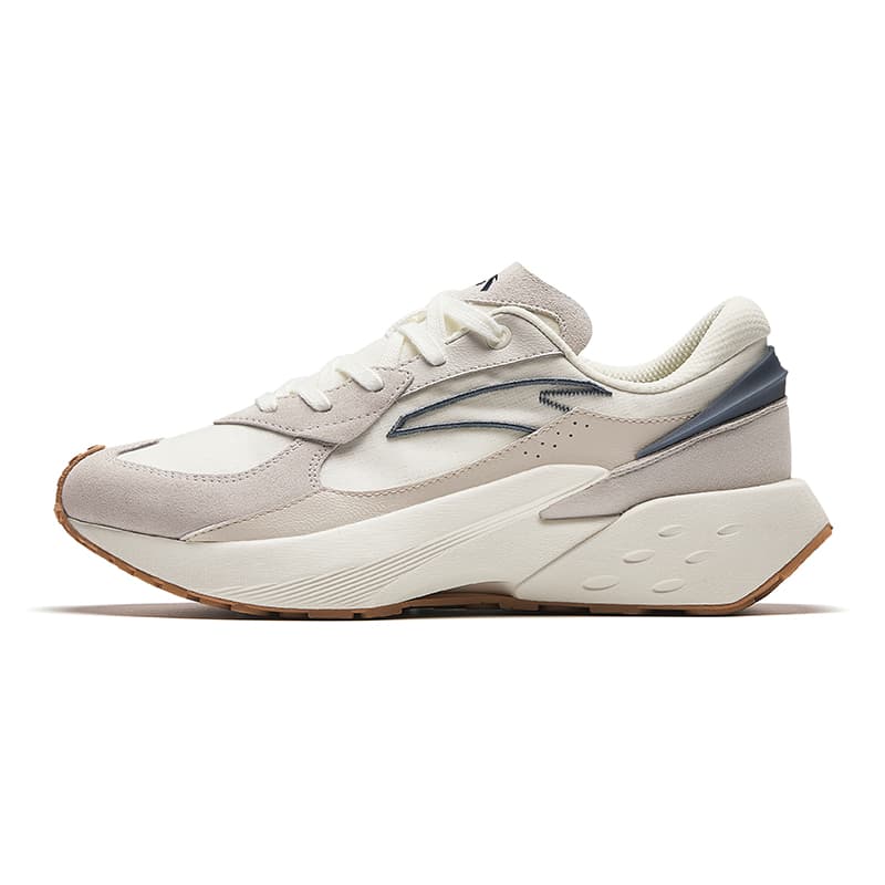 Anta Rock Sugar 4 Cushioning Anti-Slip And Wear-Resistant Low-Top Casual Shoes Men's White Gray