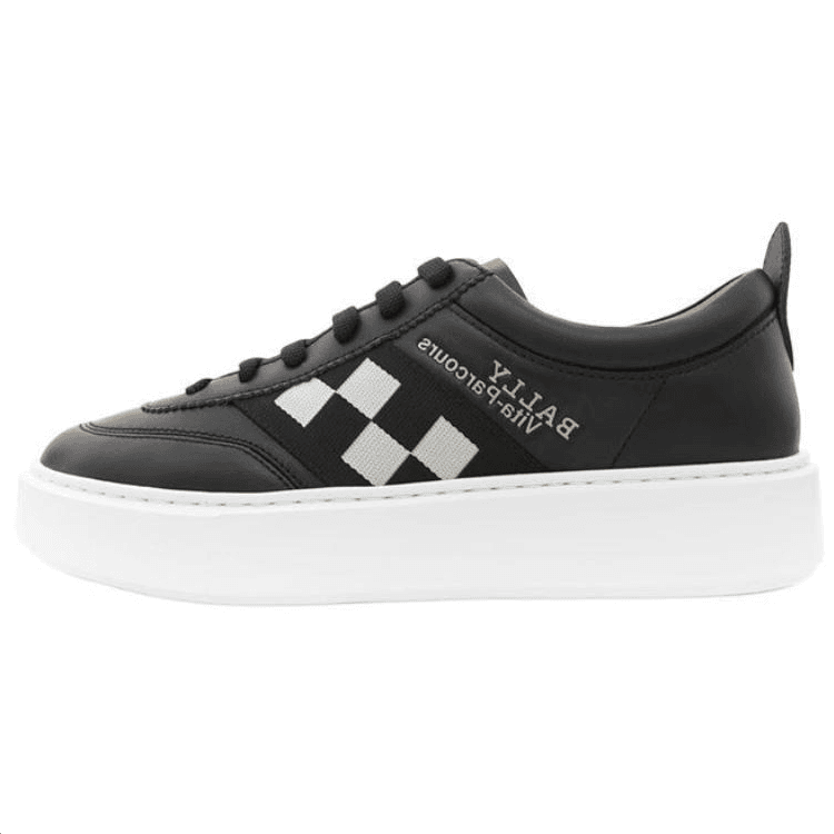 BALLY Low Top Skateboard Shoes Men's Black