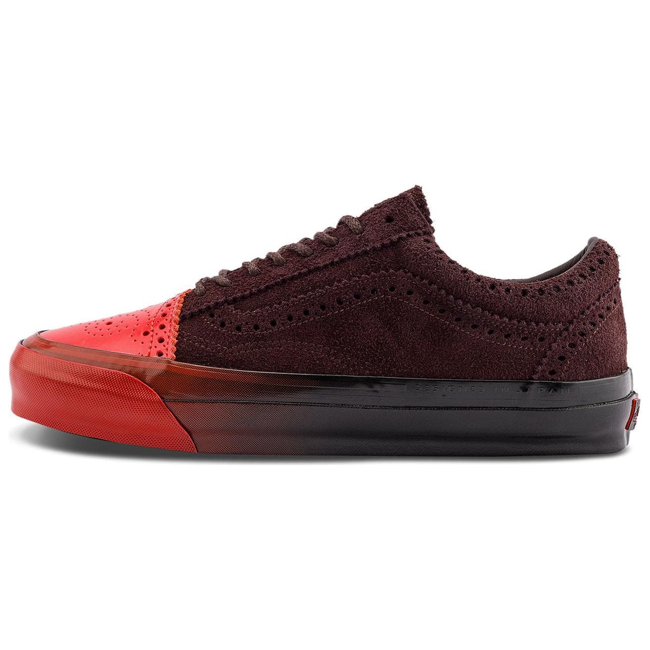 Vans Old Skool Anti-Slip Wear-Resistant Low-Top Skateboard Shoes Unisex Umber