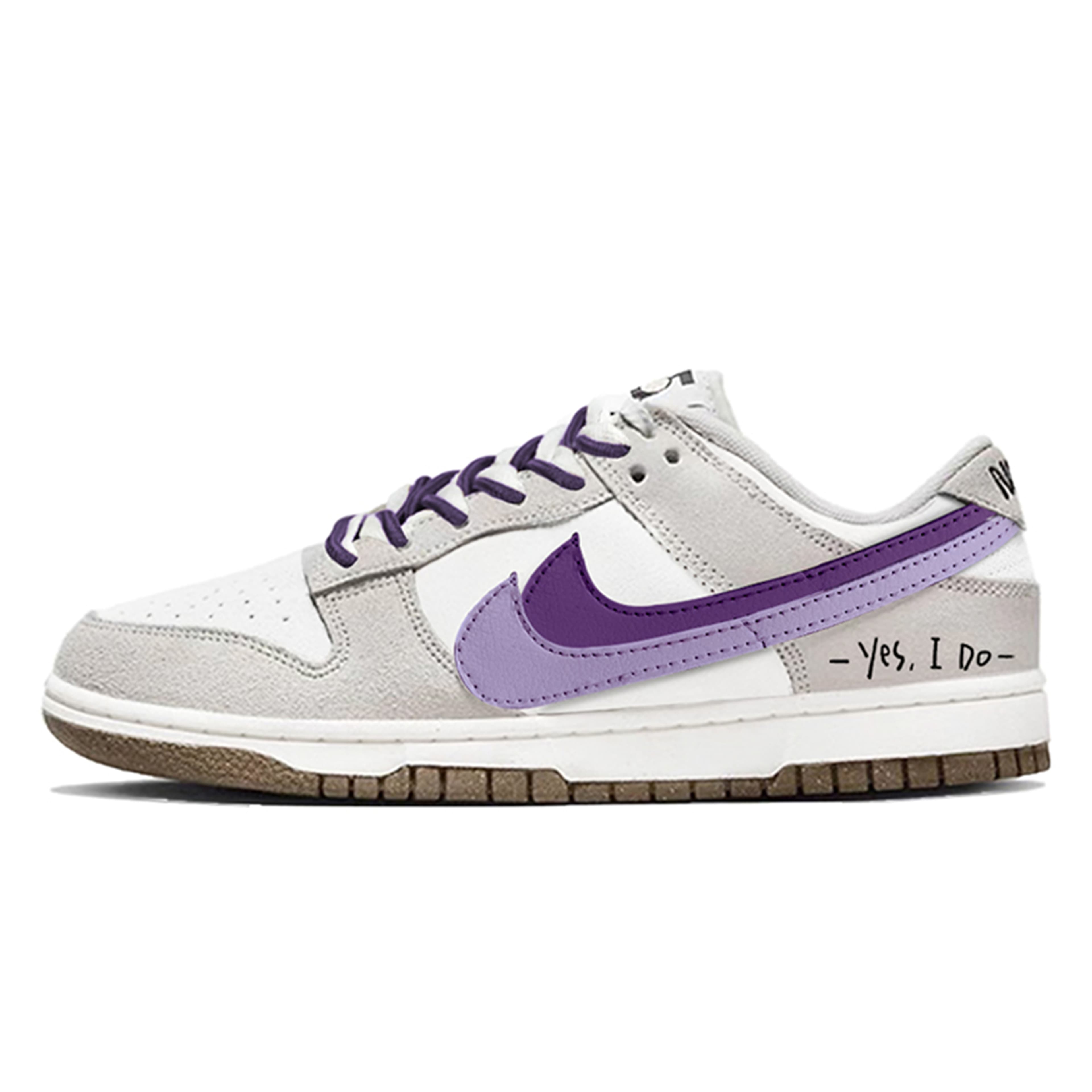 Nike Dunk Skateboard Shoes Unisex Low-Top White