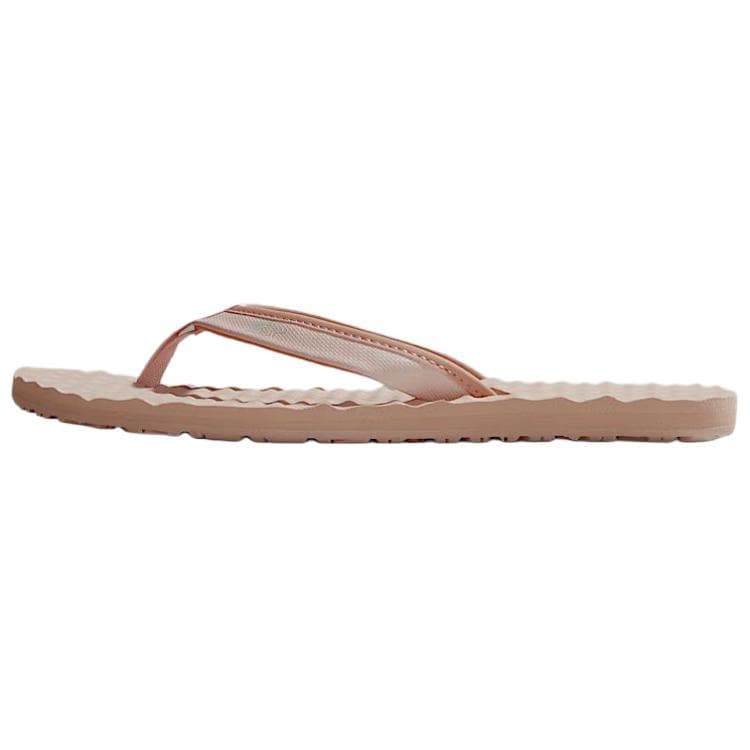 THE NORTH FACE Base Camp 2 Comfortable Versatile Wear-Resistant Slip-Resistant Flip Flops Women's Pink